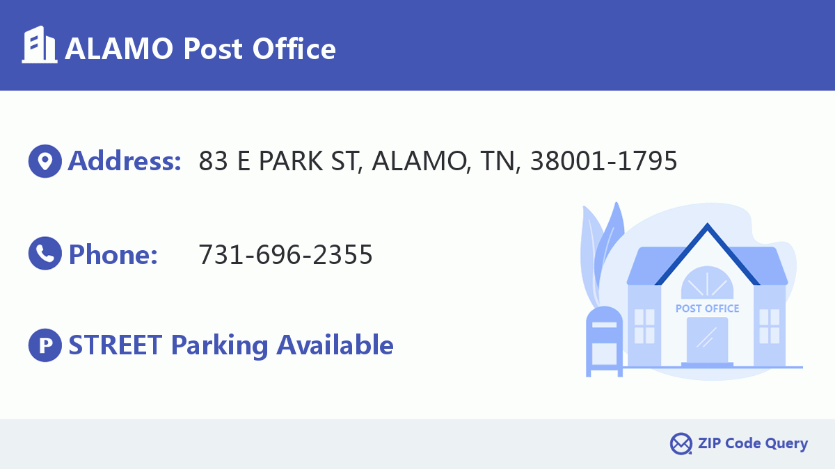 Post Office:ALAMO