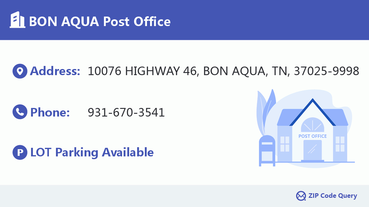 Post Office:BON AQUA
