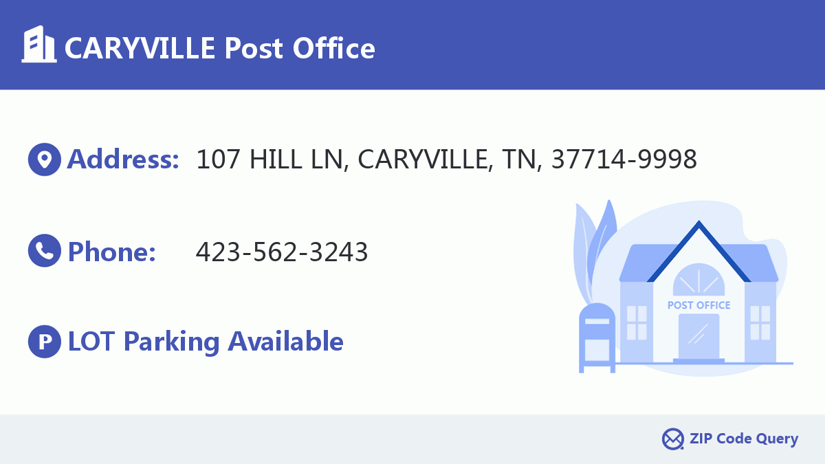 Post Office:CARYVILLE