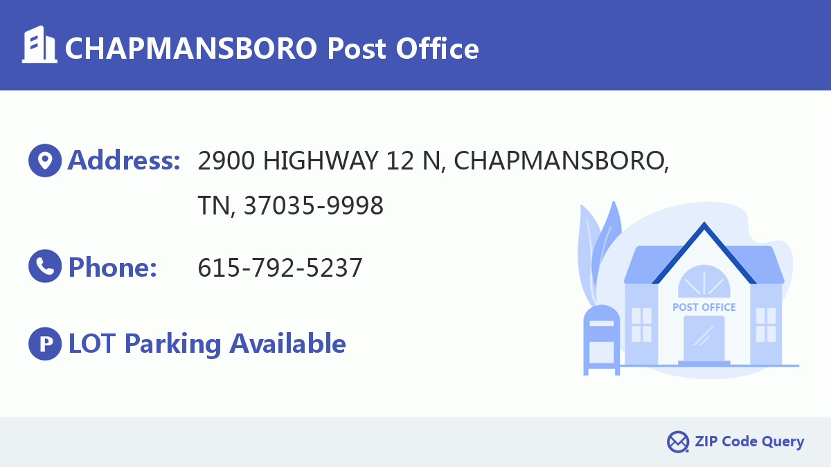 Post Office:CHAPMANSBORO