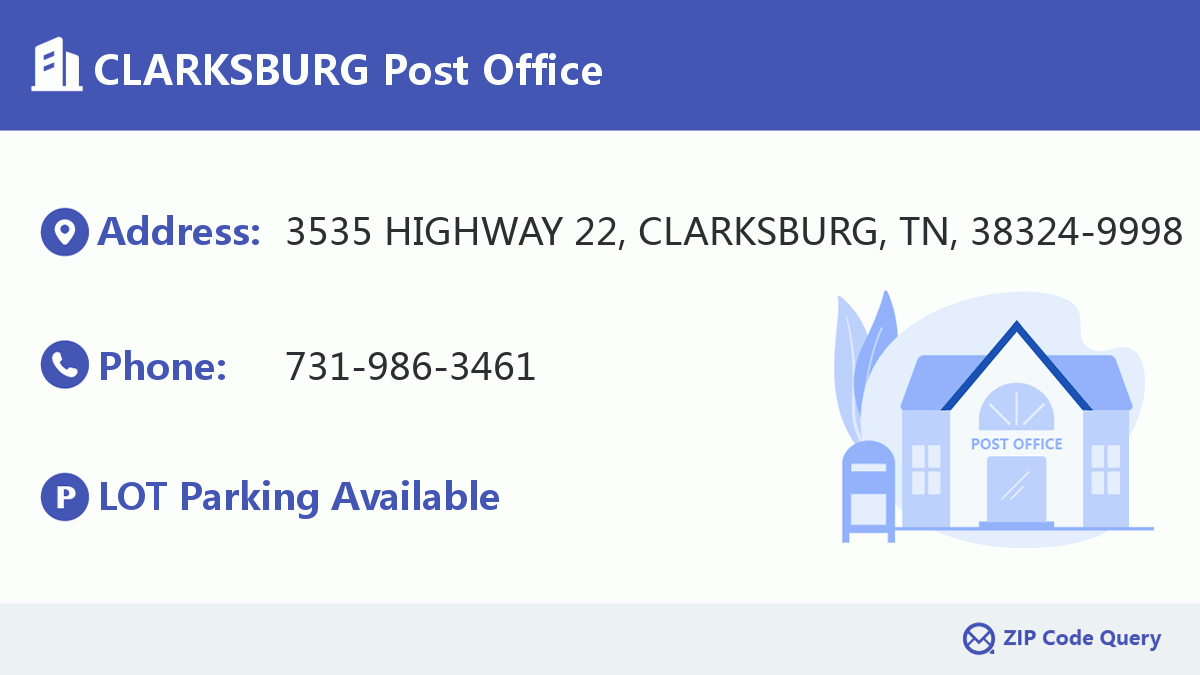Post Office:CLARKSBURG