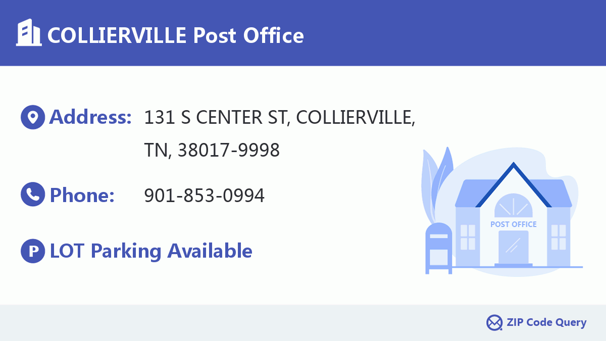 Post Office:COLLIERVILLE