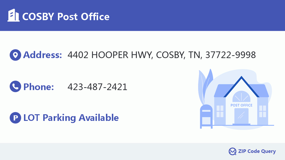 Post Office:COSBY