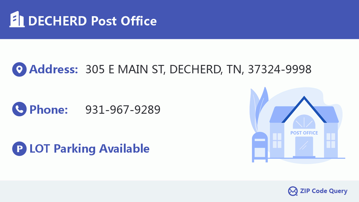 Post Office:DECHERD