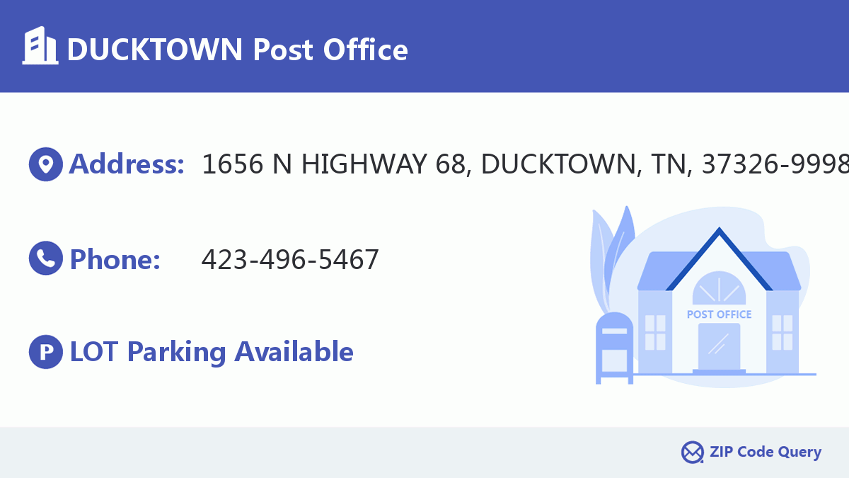 Post Office:DUCKTOWN