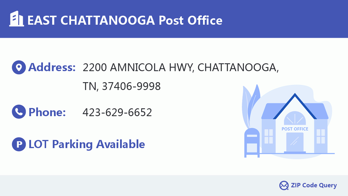 Post Office:EAST CHATTANOOGA