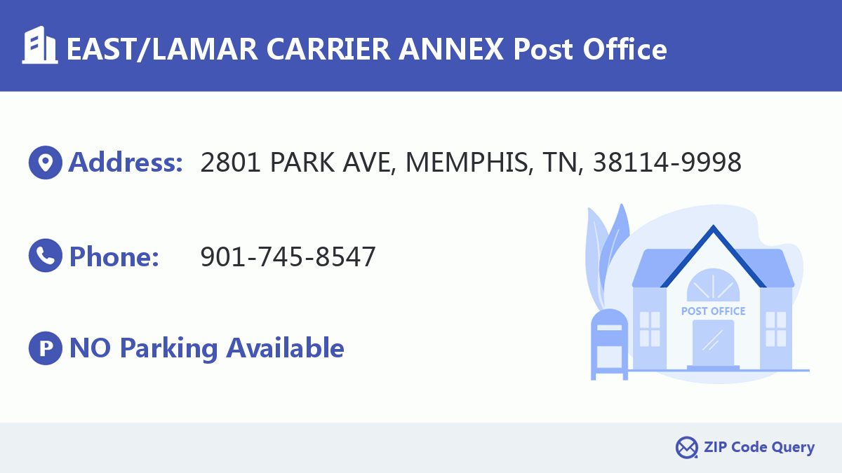 Post Office:EAST/LAMAR CARRIER ANNEX