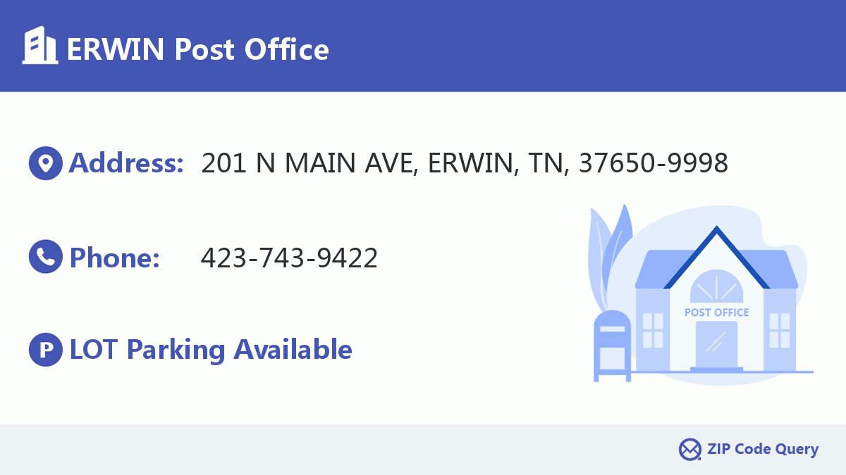 Post Office:ERWIN