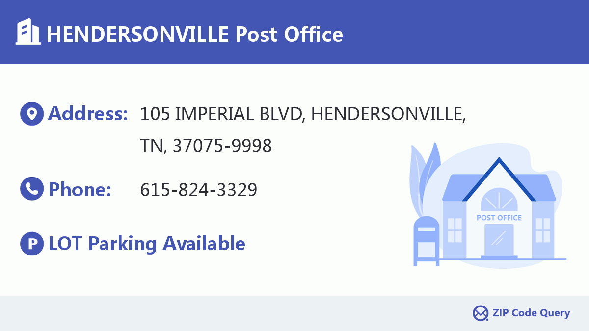 Post Office:HENDERSONVILLE