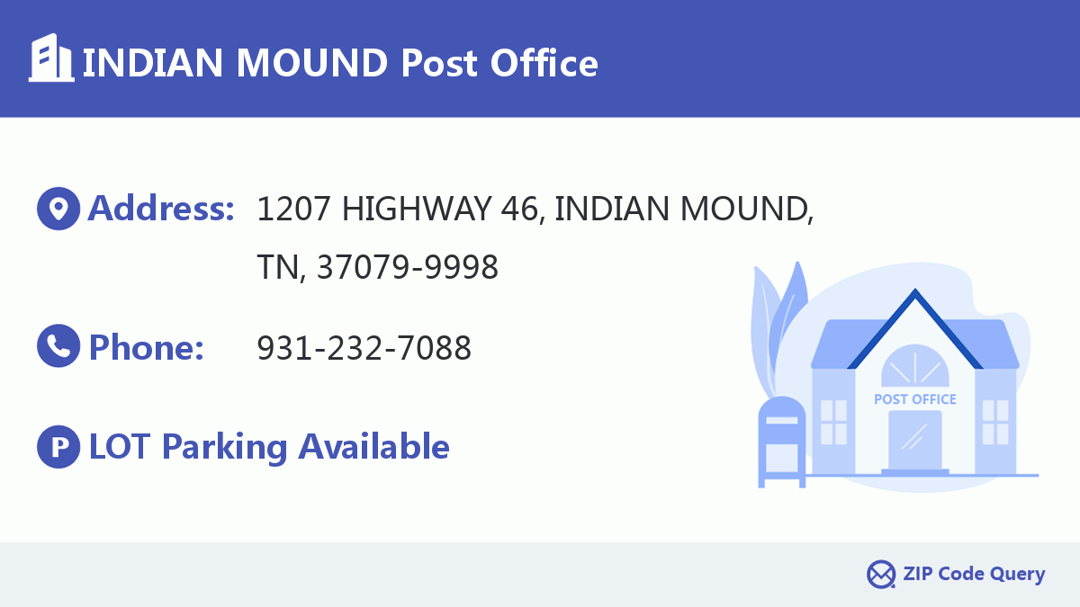 Post Office:INDIAN MOUND