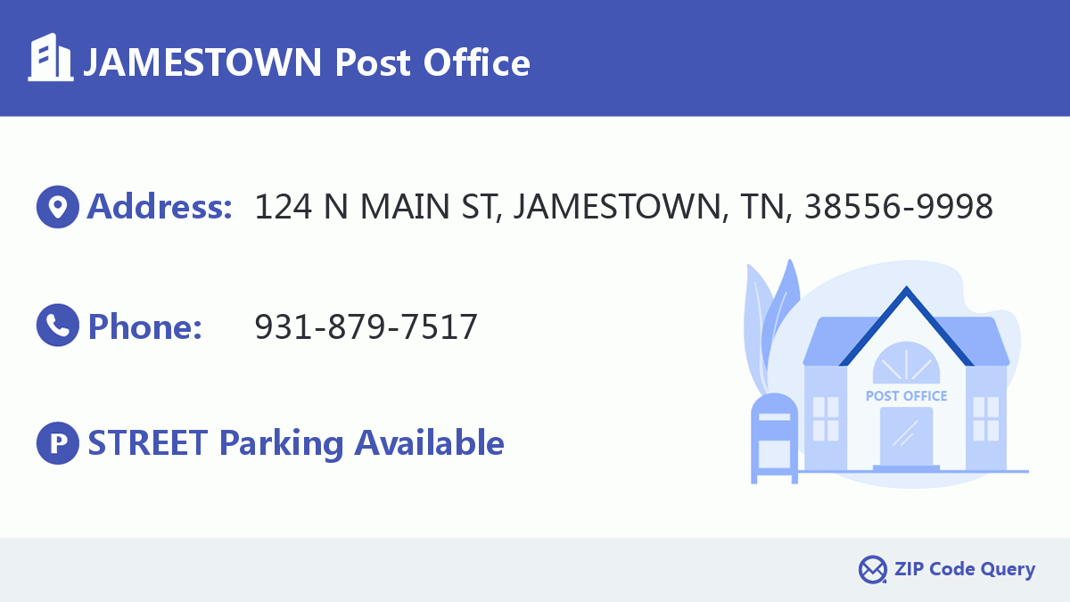 Post Office:JAMESTOWN