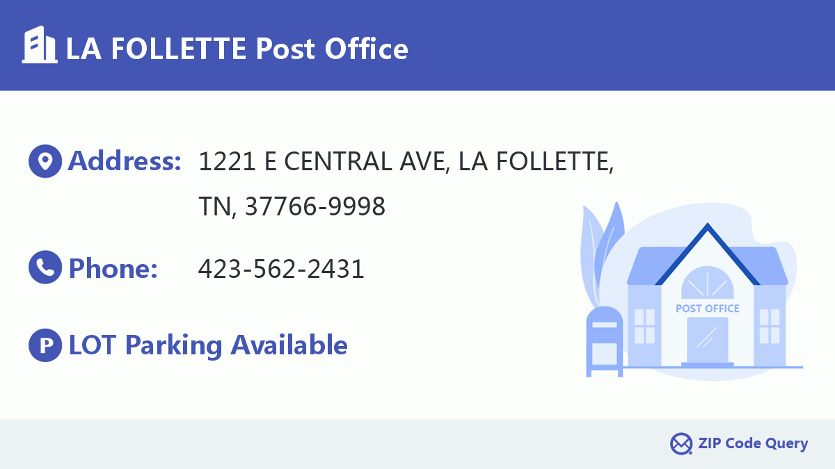 Post Office:LA FOLLETTE