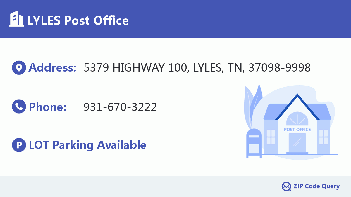 Post Office:LYLES