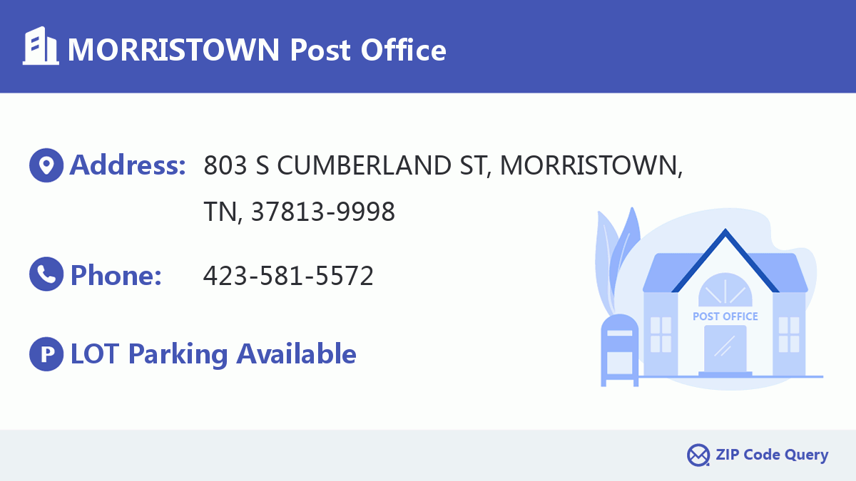 Post Office:MORRISTOWN