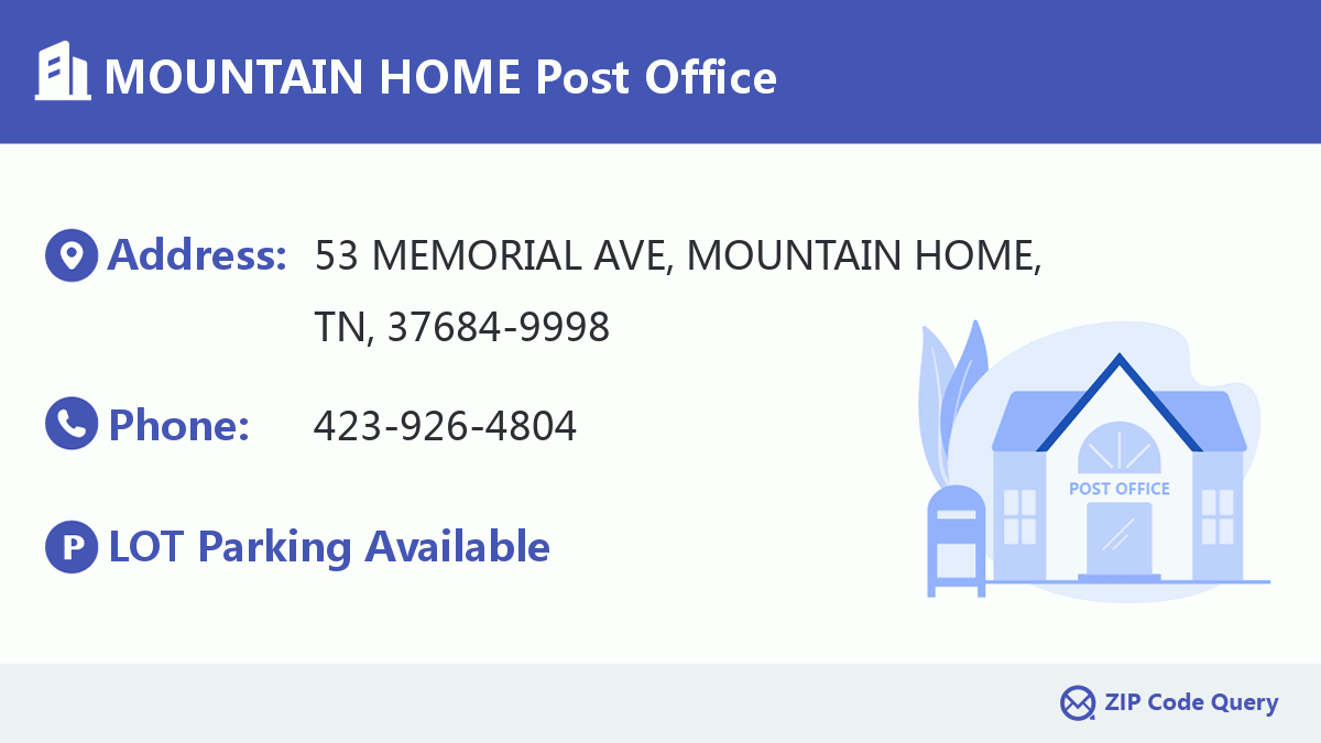 Post Office:MOUNTAIN HOME
