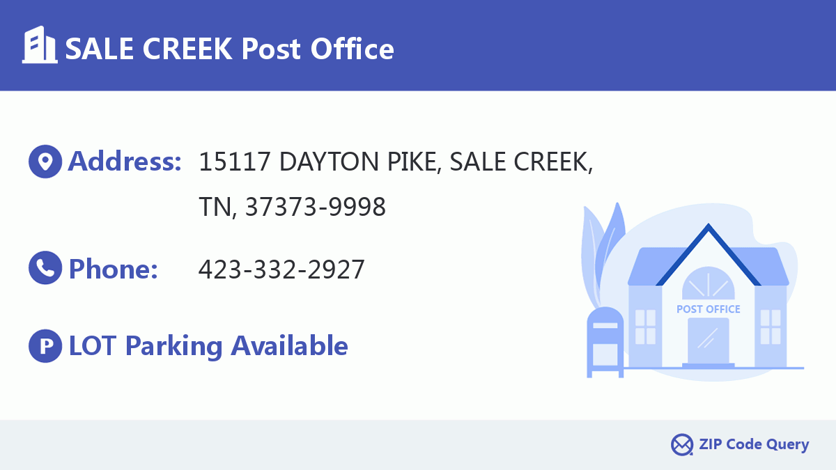Post Office:SALE CREEK