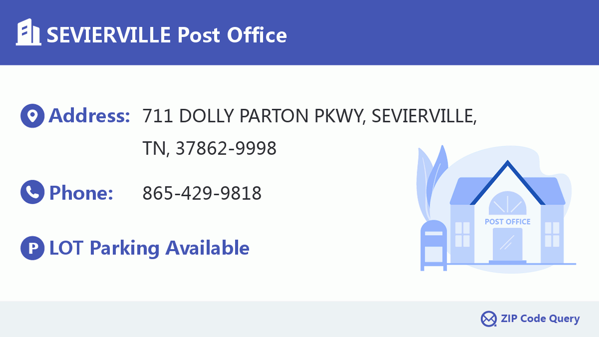 Post Office:SEVIERVILLE