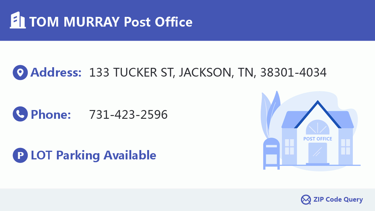 Post Office:TOM MURRAY