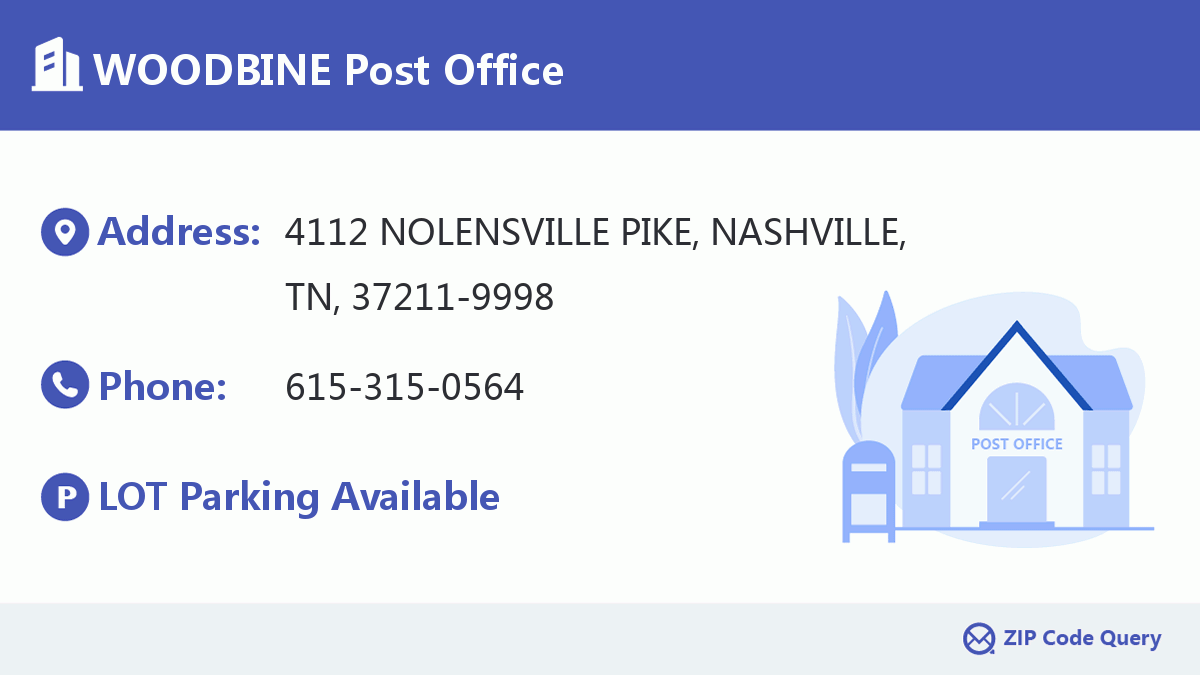 Post Office:WOODBINE